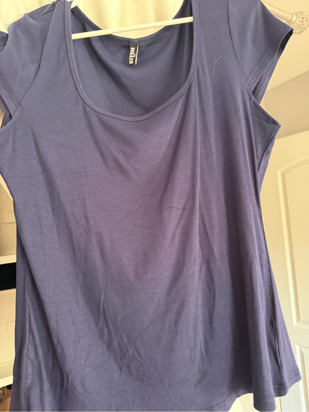 Casual Scoop Neck Women’s Top by Evereve — Deep Blue